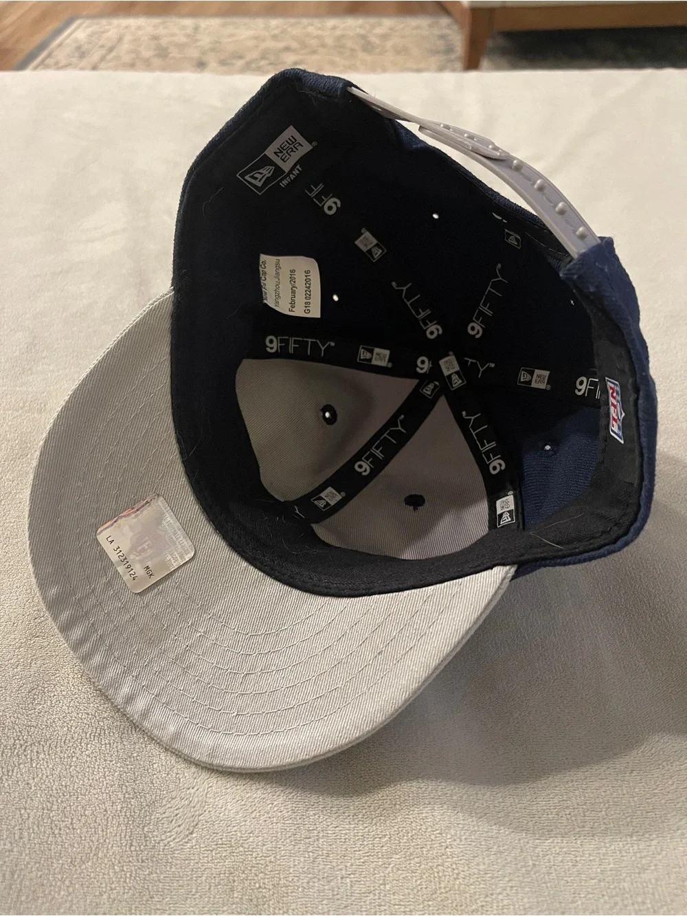 New Era Kids Navy & Gray Dallas Star Fitted Cap